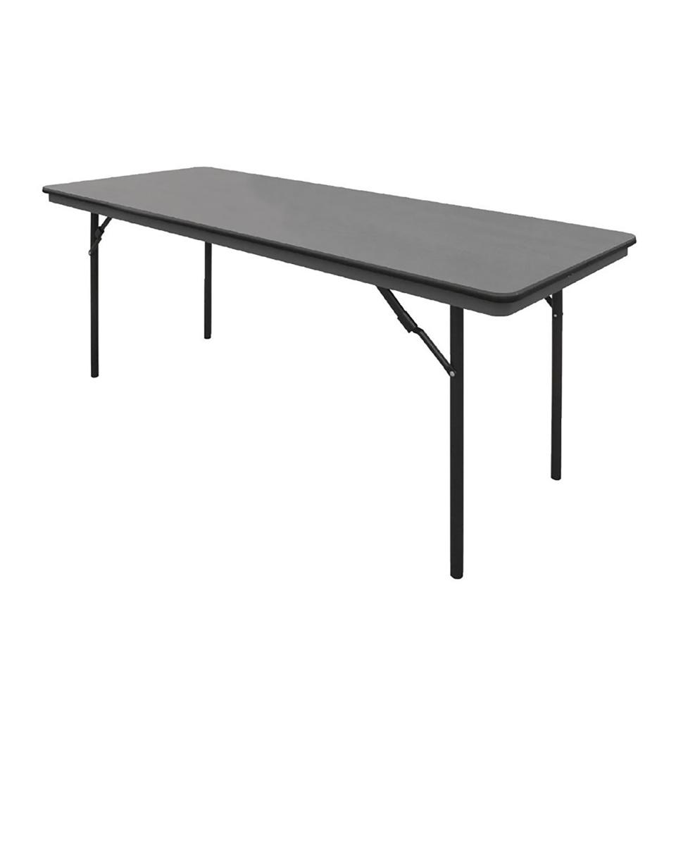 Table pliante - H 75 x 183 x 76 CM - ABS/Acier - Bolero - GC596