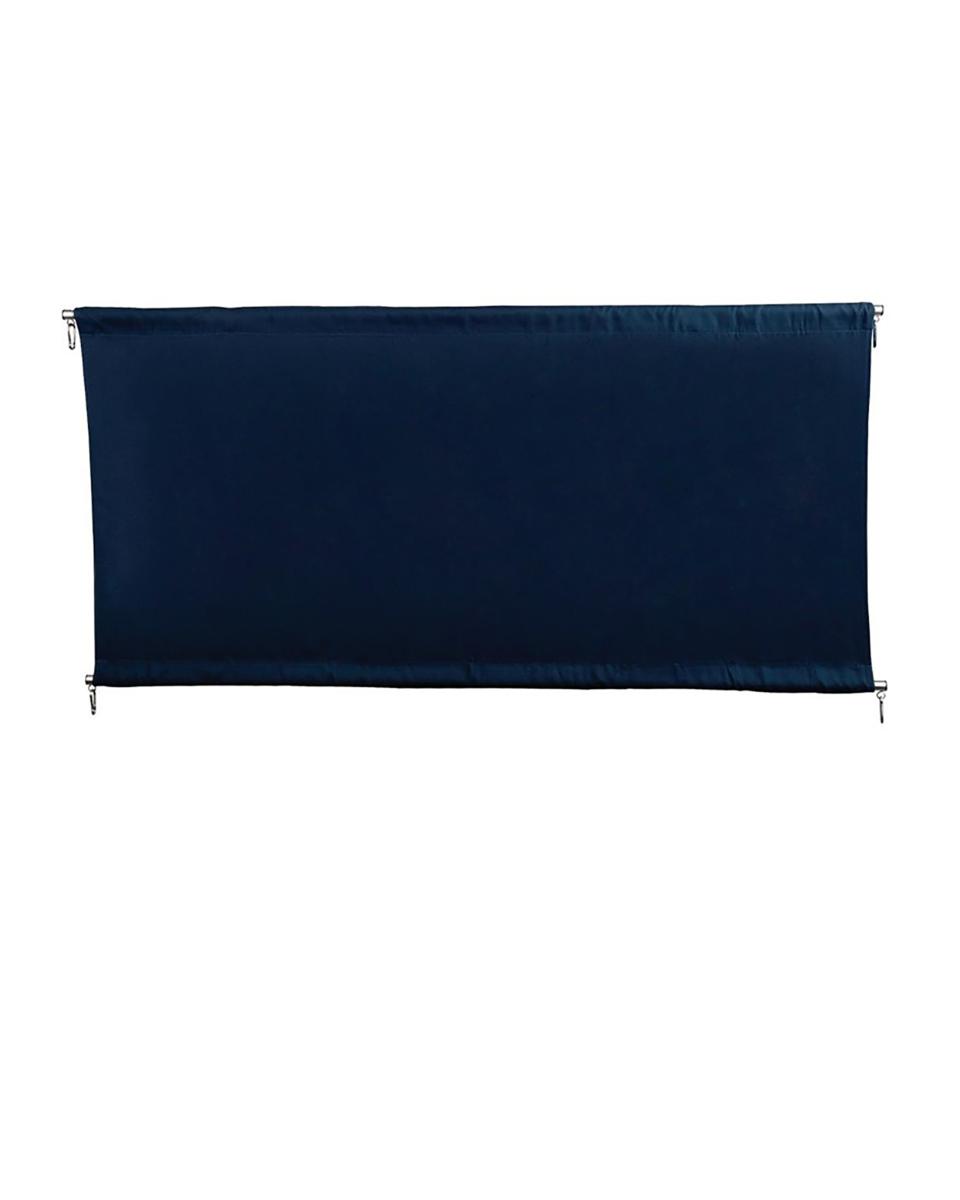 Tissu barrière - Bleu foncé - H 70 x 143 x 2 CM - Polyester - Boléro - DL480
