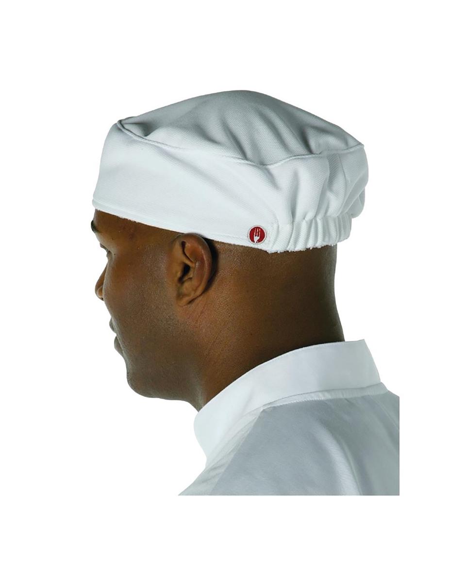 Bonnet - Unisexe - Taille unique - Blanc - Polyester/Coton - Chef Works - A977