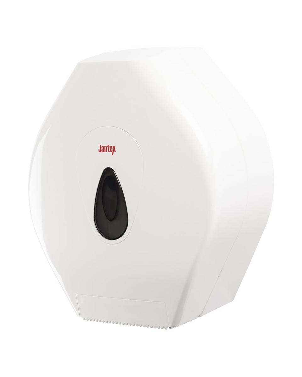 Distributeur papier toilette - Jumbo - H 32,5 x 28 x 14,5 CM - Plastique - Jantex - GD837