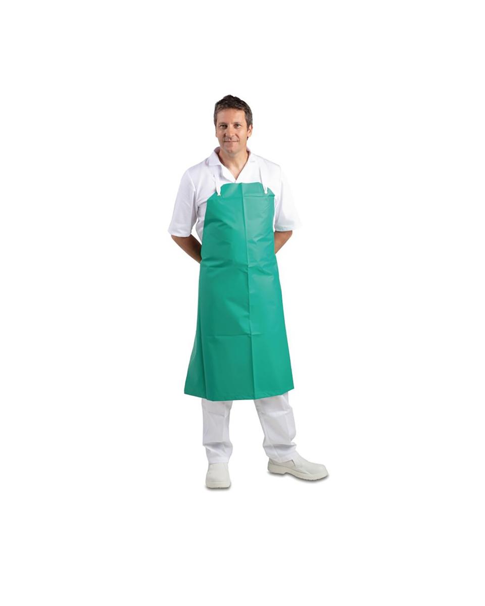 Tablier Halter - Unisexe - Vert - 91,4 x 106,7 CM - PVC/Nylon - Vêtement Blancs Chefs - A590