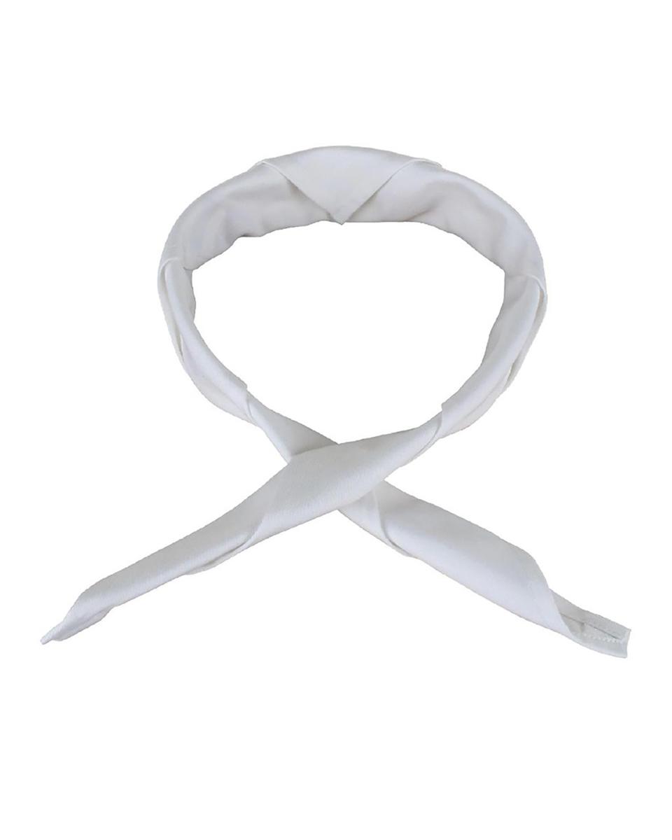 Foulard - Unisexe - Taille Unique - Blanc - H 91,4 x 63,5 CM - Polyester/Coton - Vêtement Blancs Chefs - A010