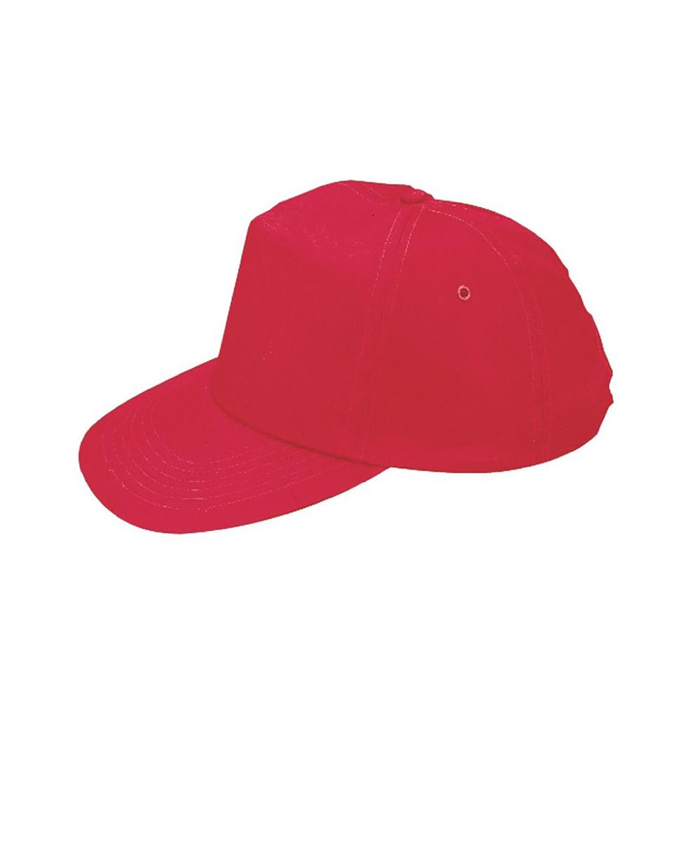Casquette de baseball - Unisexe - Taille unique - Rouge - Polyester/Coton - Whites Chefs Clothing - A217