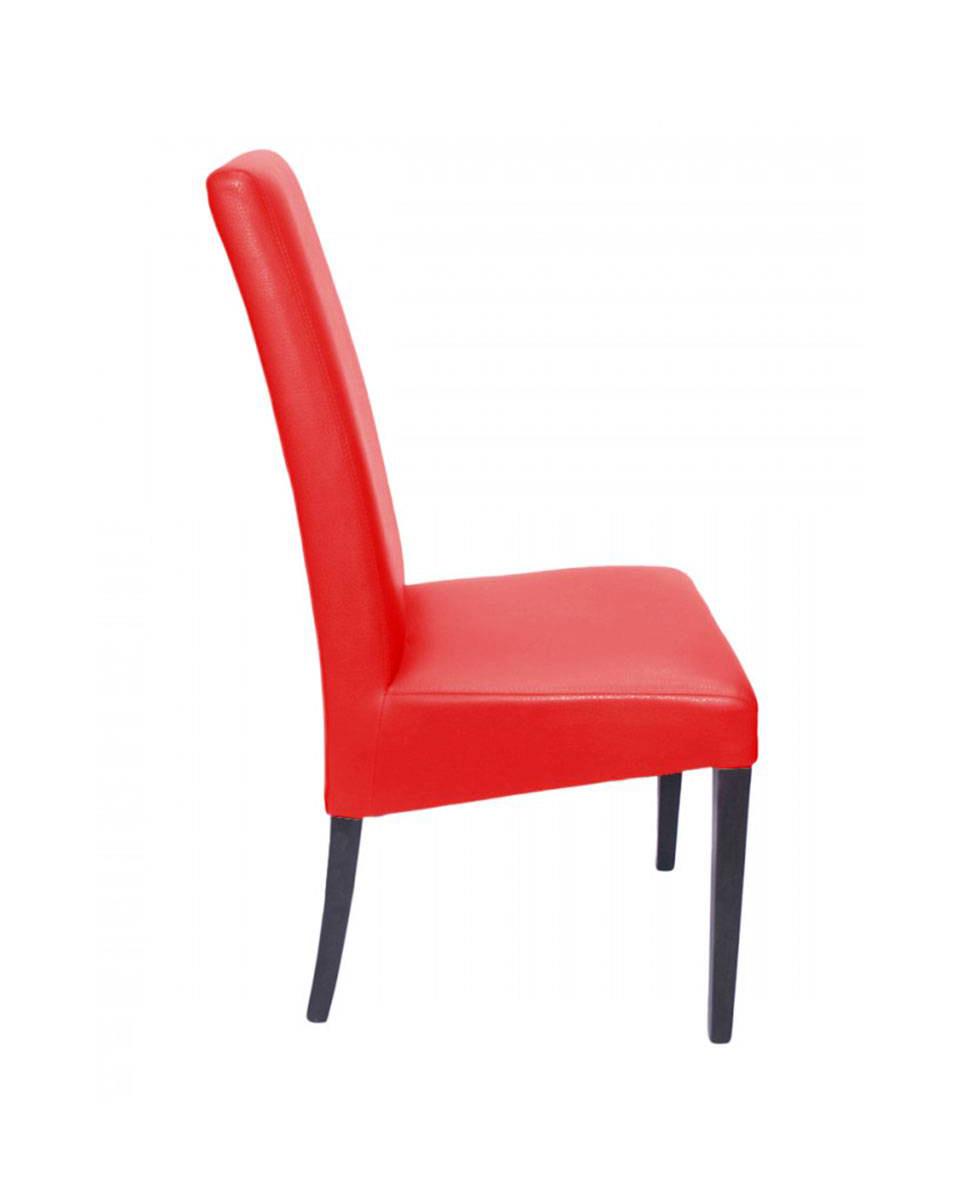Chaise de restauration - Tobago - Rouge - Promoline
