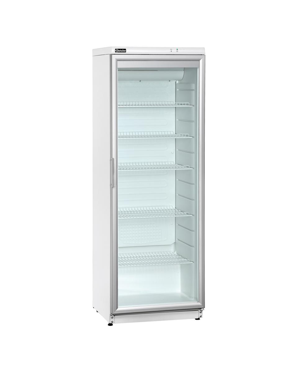 Réfrigérateur porte vitrée - 320 Litres - 1 Porte - Blanc - Bartscher - 700321