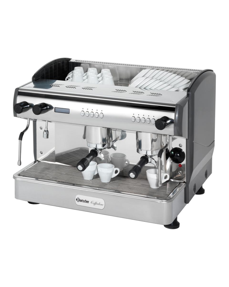 Machine à expresso Coffeeline G2 - 2 groupes - 11,5 litres - Bartscher - 190161