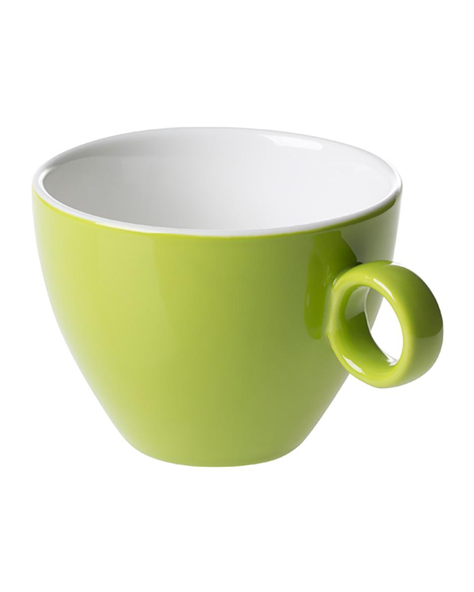 Tasse - 23 CL - 6 pièces - Vert clair - Porcelaine de Maastricht - Bart Color Cafe - 531405