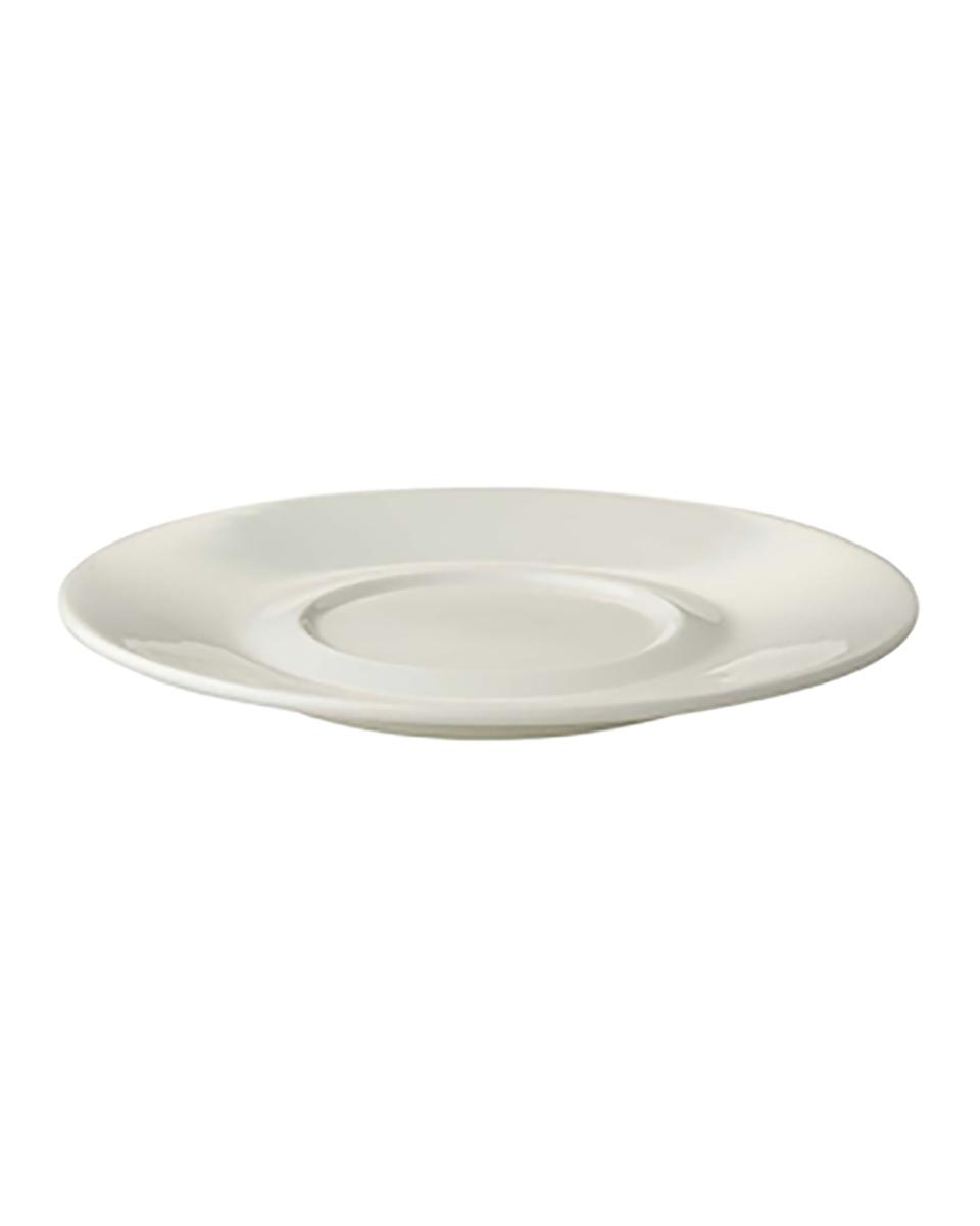 Plat à soupe - Ø18 CM - 6 pièces - Blanc - Porcelaine de Maastricht - Lux - 515722