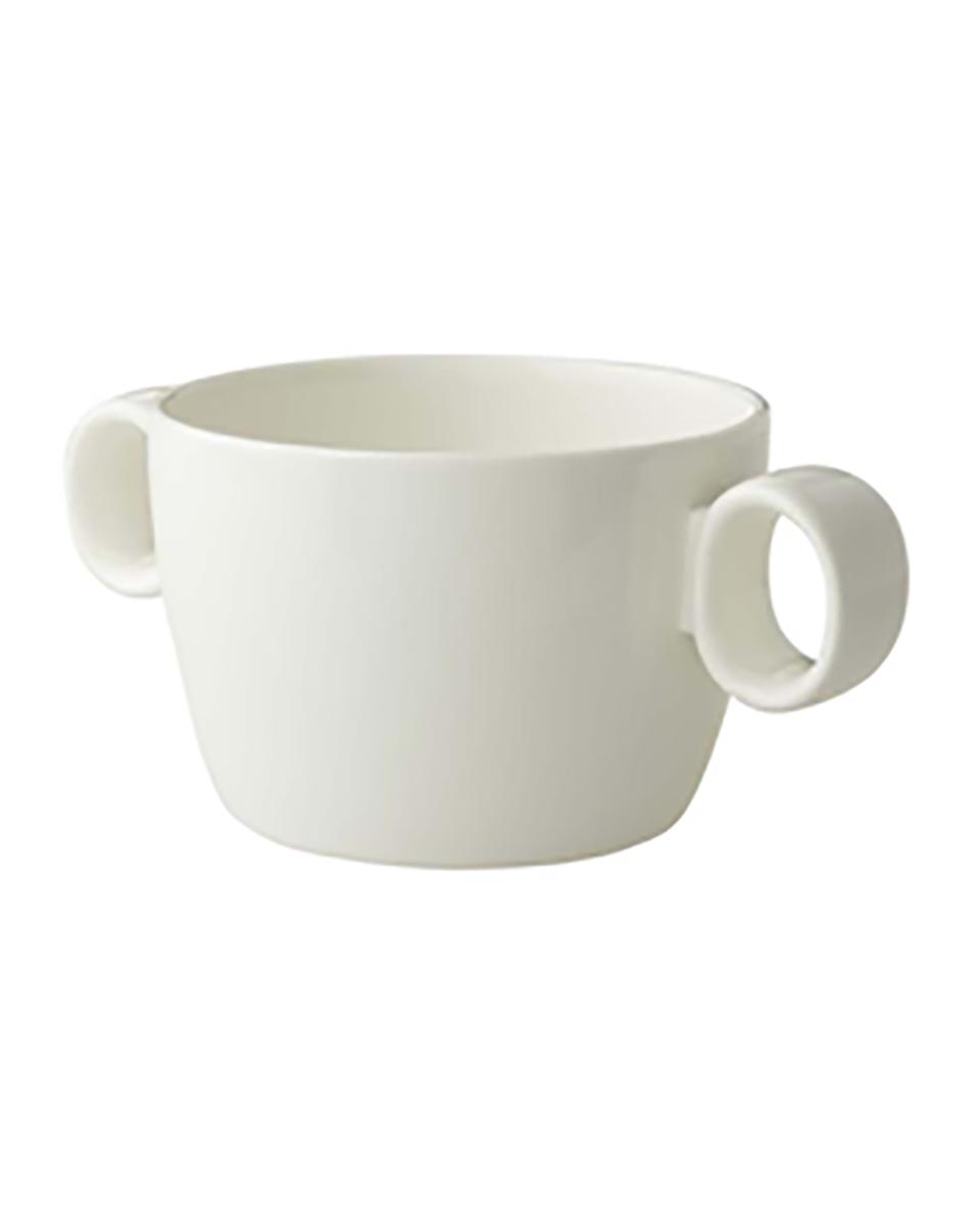 Tasse à Soupe - 30 CL - 6 pièces - Blanc - Porcelaine Maastricht - Lux - 515718