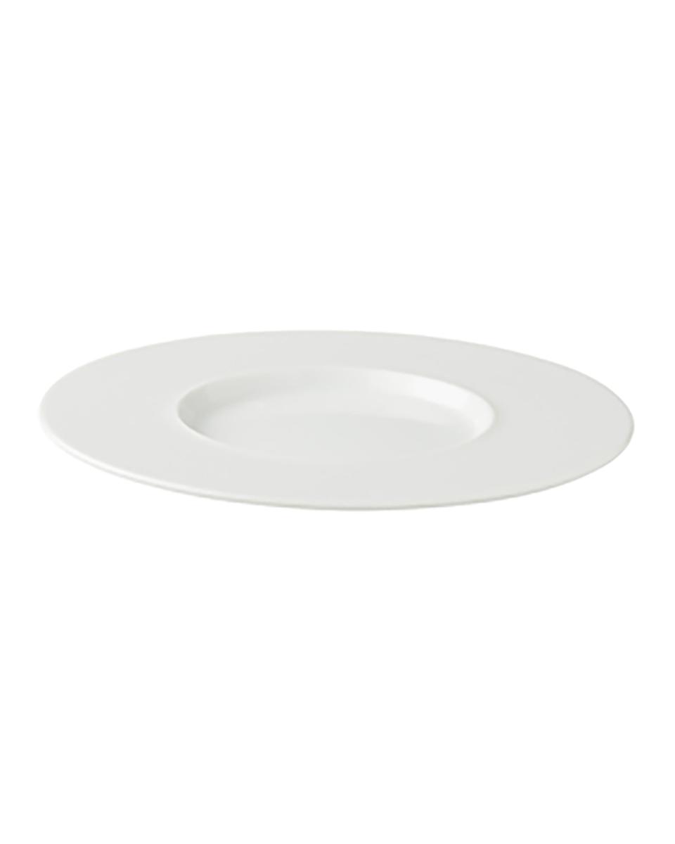 Plat à soupe - Ø19 CM - 6 pièces - Blanc - Palmer - White Delight - 514655