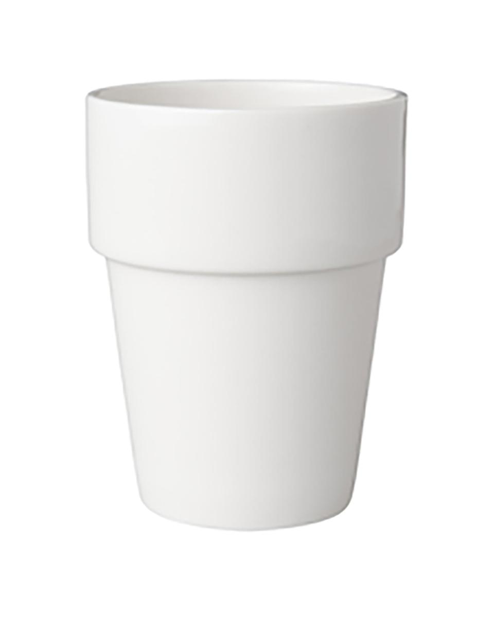 Pot à Lait - 19 CL - Blanc - 6 pièces - Mammoet - Budgetline - 508373