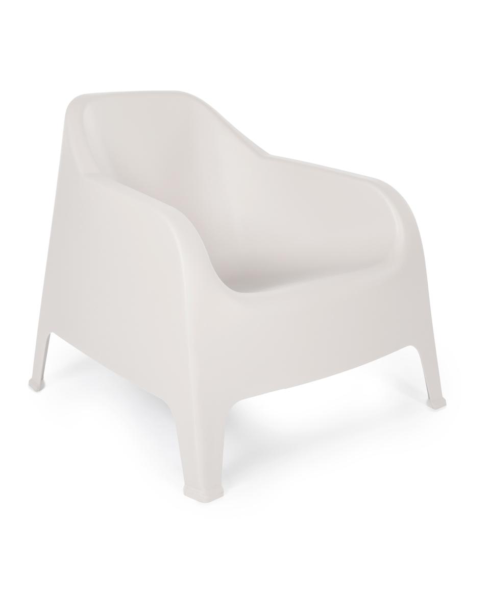 Chaise de terrasse - Rosalie - Blanc - Promoline