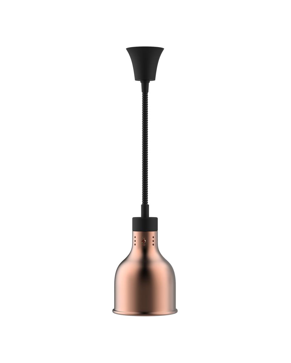 Lampe chauffante - Incl. lampe - 250 Watt - Bronze - 230 V - Réglable - 150 CM - Sphère - Promoline