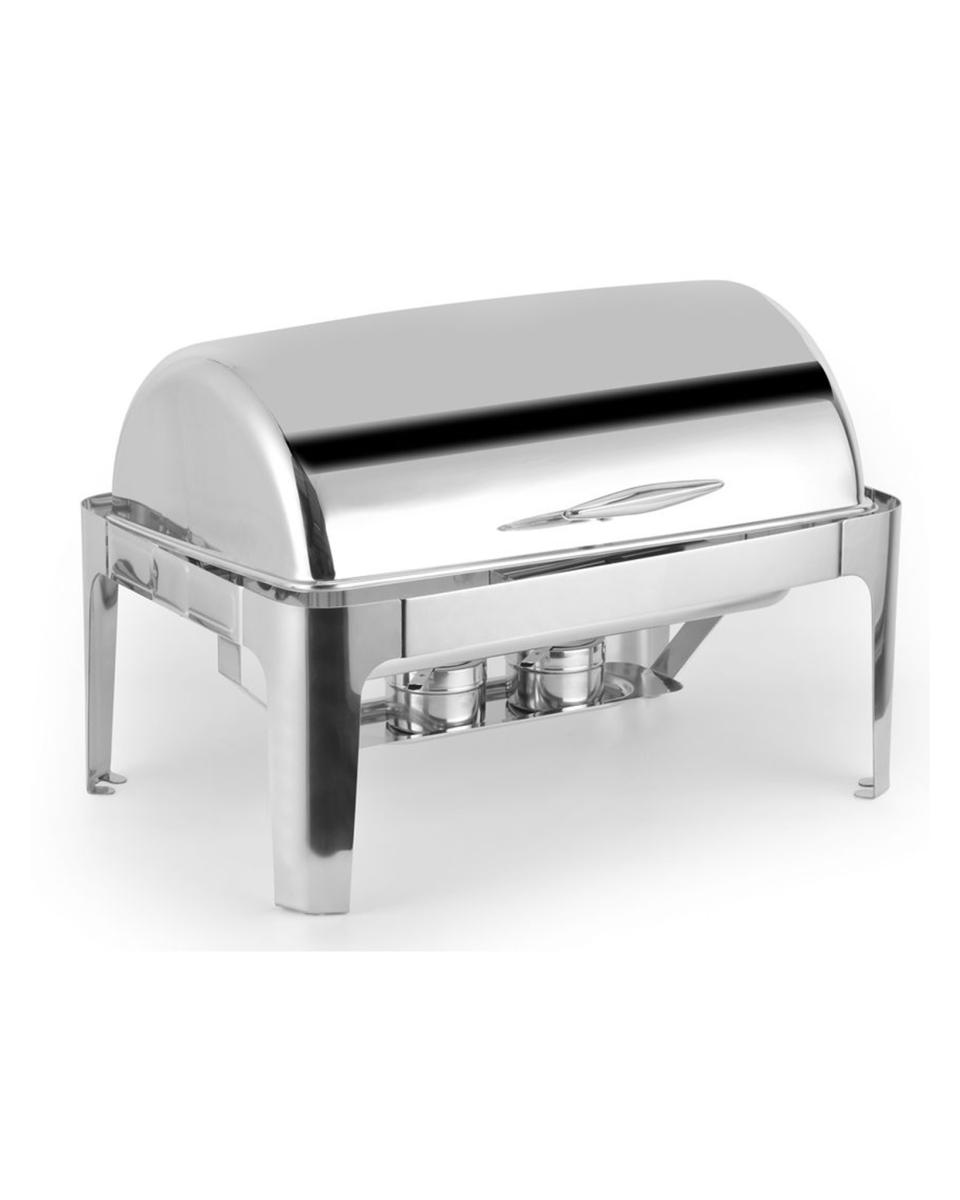 Chafing Dish - 1/1 GN - Inox - Rolltop - Promoline