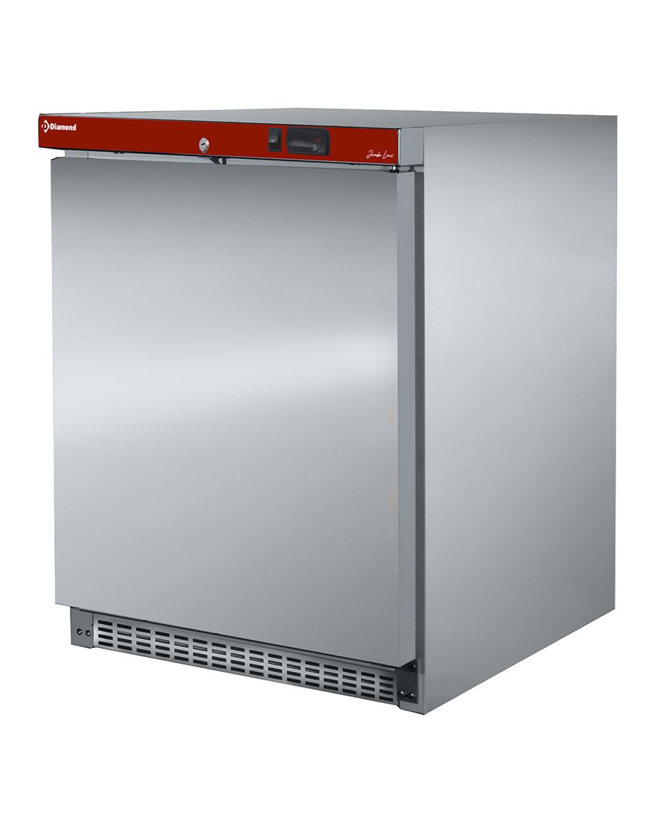 Réfrigérateur traiteur - 150 litres - 1 porte - H 85 x 62,6 x 60 CM - Inox