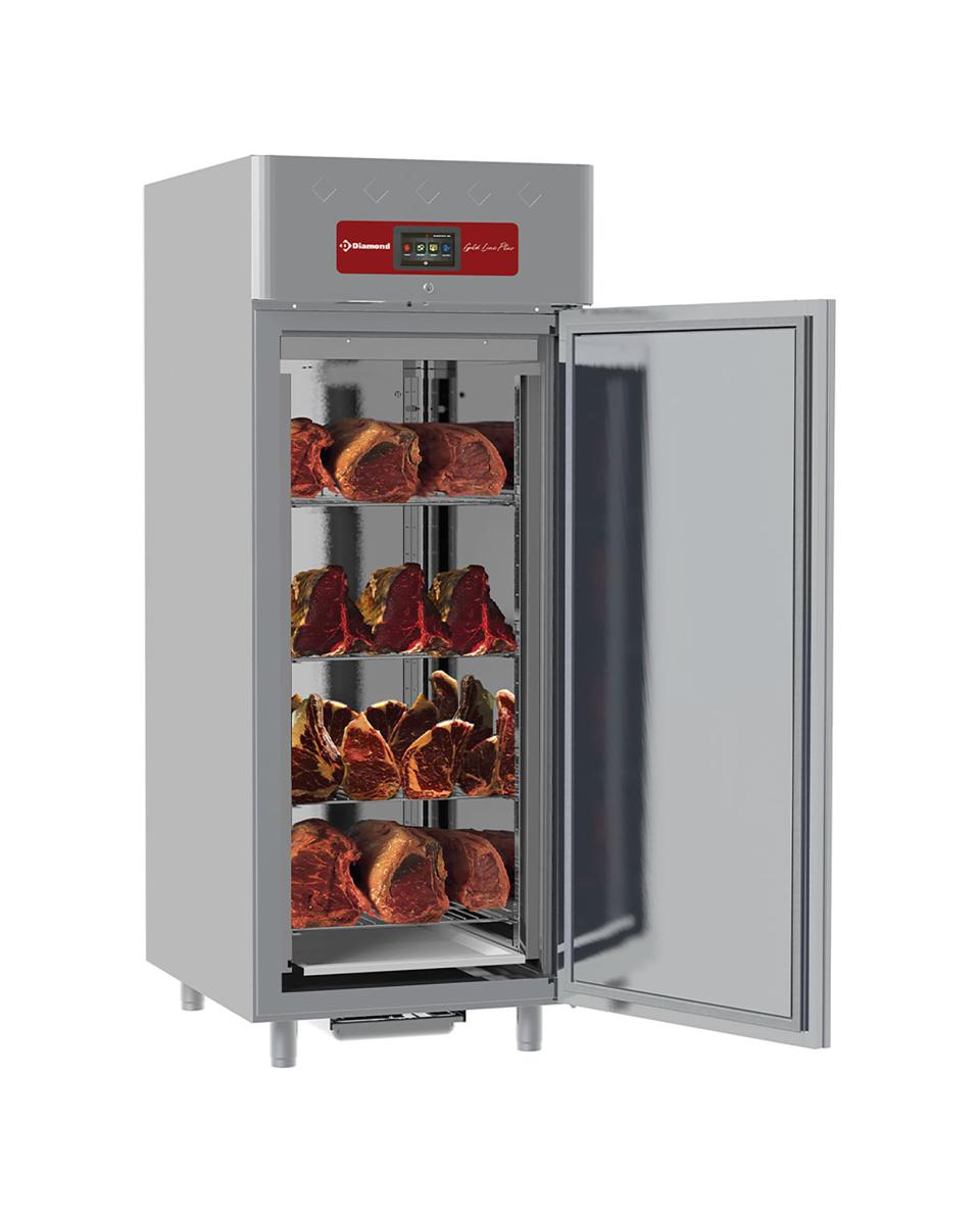Réfrigérateur à viande - Dry Aged - 850 litres - 1 porte - 20 x 2/1 GN - inox