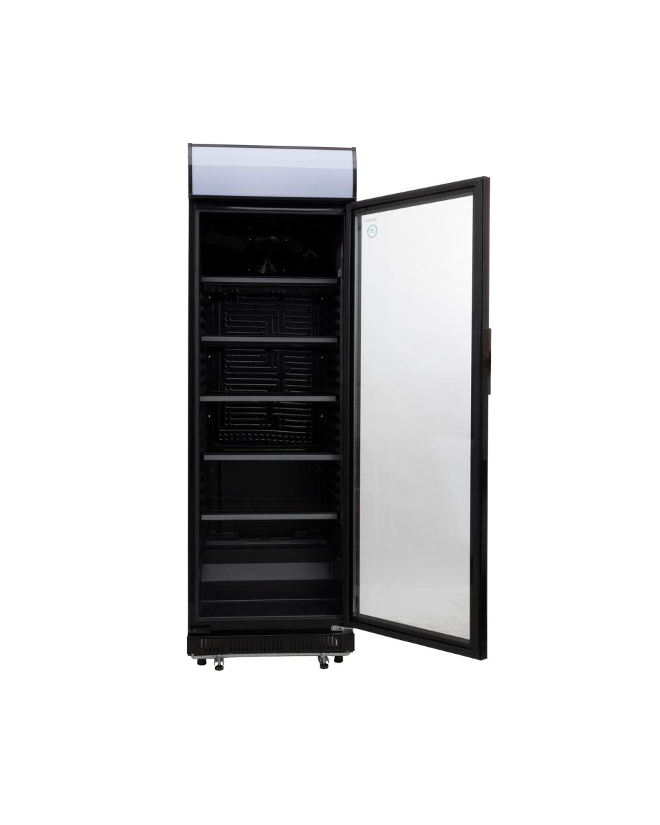 Réfrigérateur porte vitrée - 347 litres - 1 porte - Gastro-Cool - ELDC400.3XLB