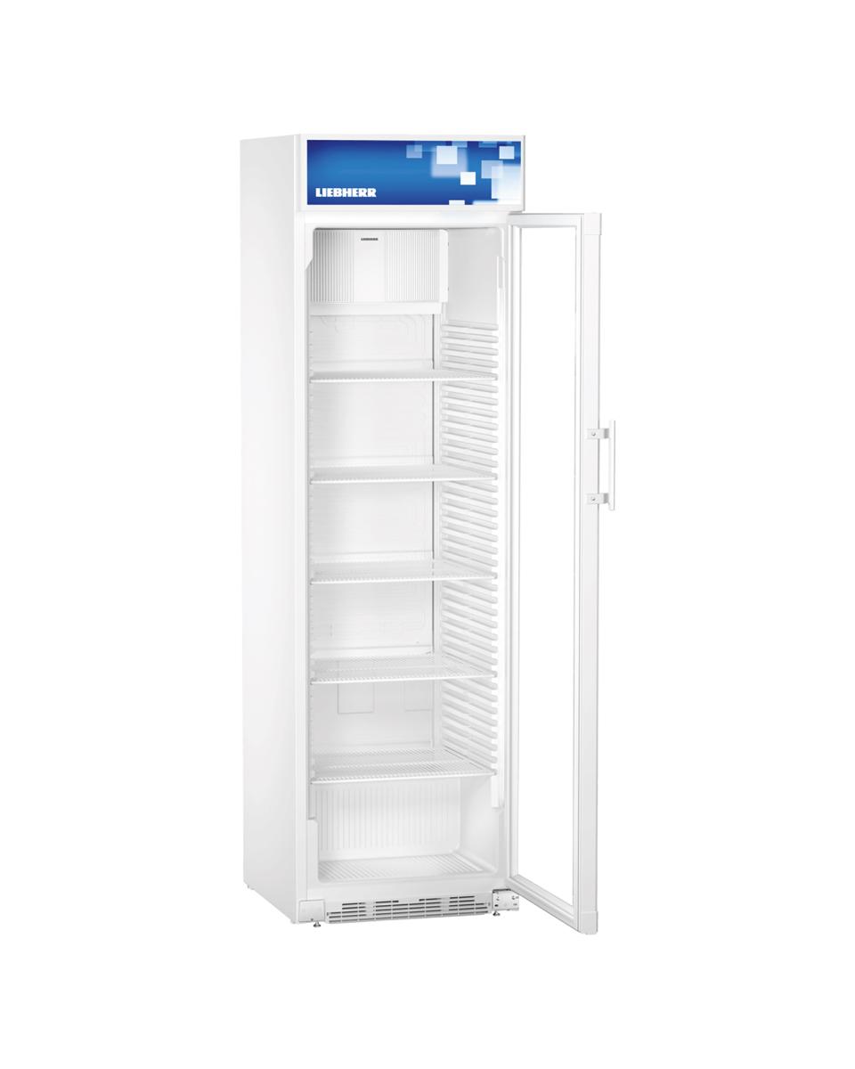 Réfrigérateur porte vitrée - Blanc - 385 Litres - 1 porte - Liebherr - FKDv 4213-21