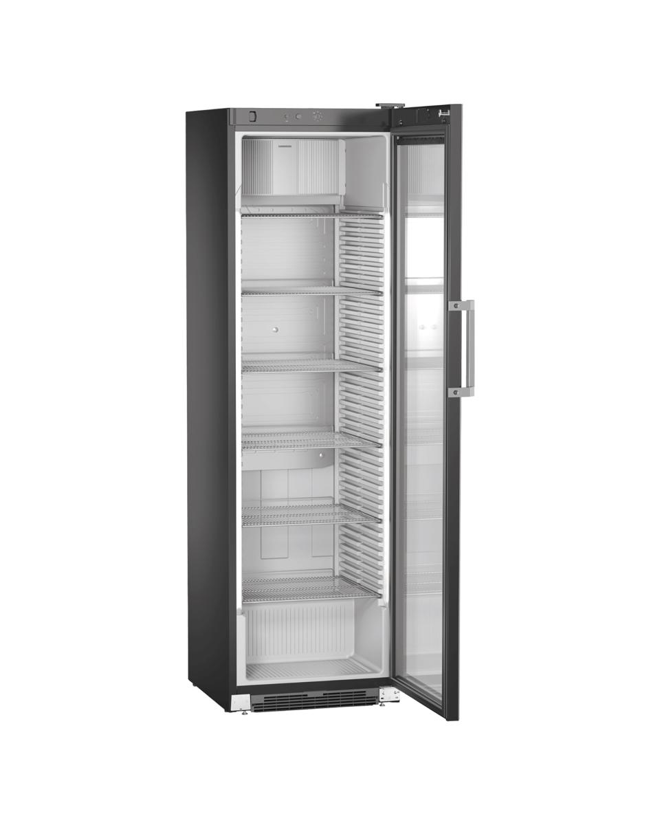 Réfrigérateur porte vitrée - Noir - 422 Litre - 1 porte - Liebherr - FKDv 4523-21/875