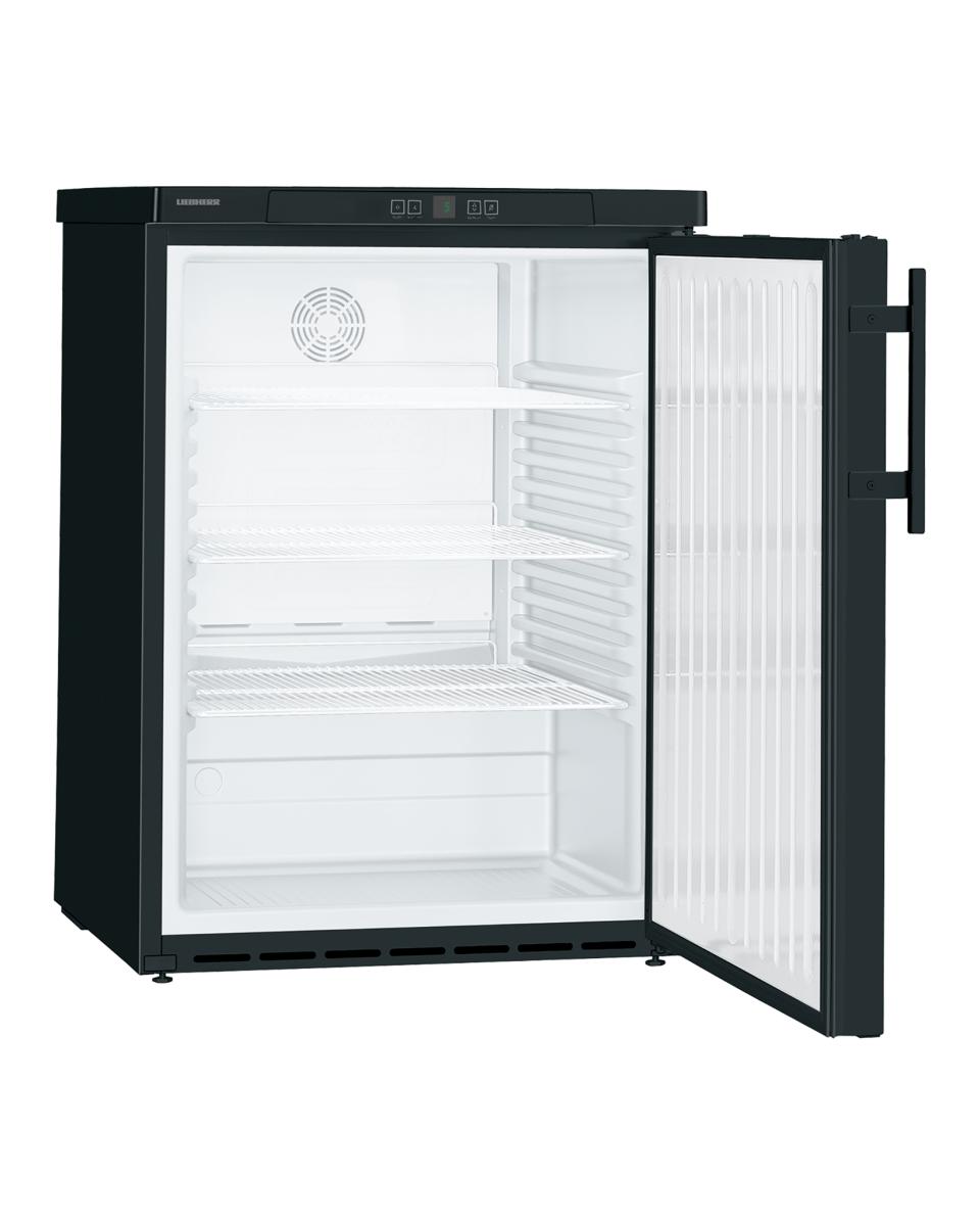Réfrigérateur traiteur - Noir - 130 Litres - 1 porte - Liebherr - FKUv 1610-24/744