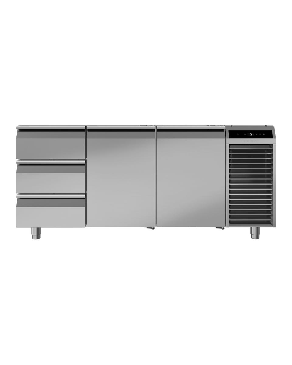 Etabli réfrigéré - 252 Litre - 2 portes - 3 tiroirs - Sans plan de travail - Liebherr - FRTSvg 7555-40