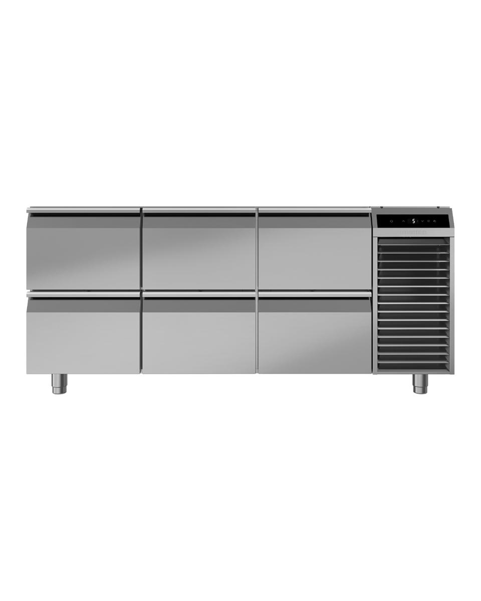 Etabli réfrigéré - 197 Litre - 6 tiroirs - Sans plan de travail - Liebherr - FRTSvg 7532-40