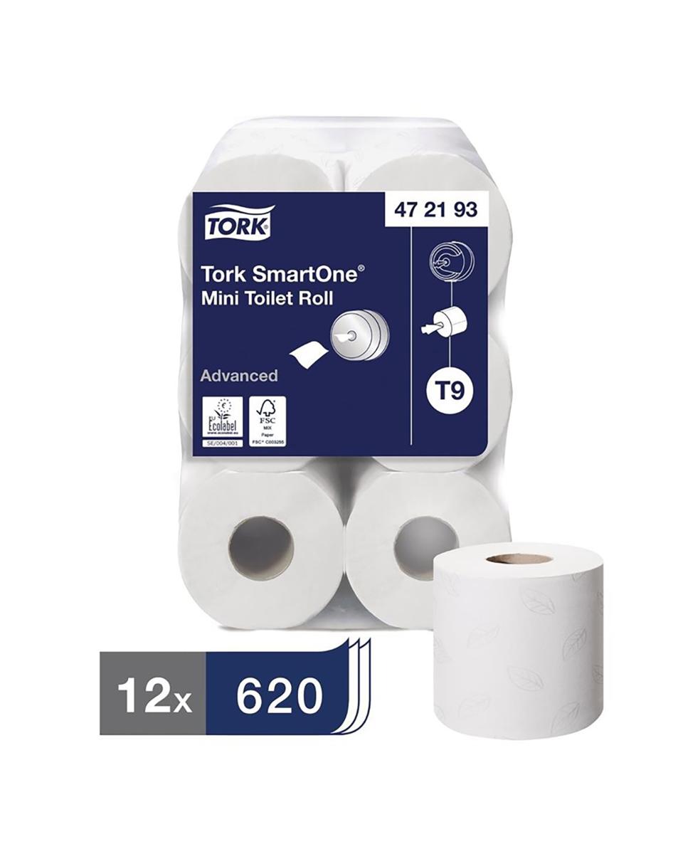 Rouleaux de papier toilette - 12 pièces - 13,4 CM - Tork - FA700