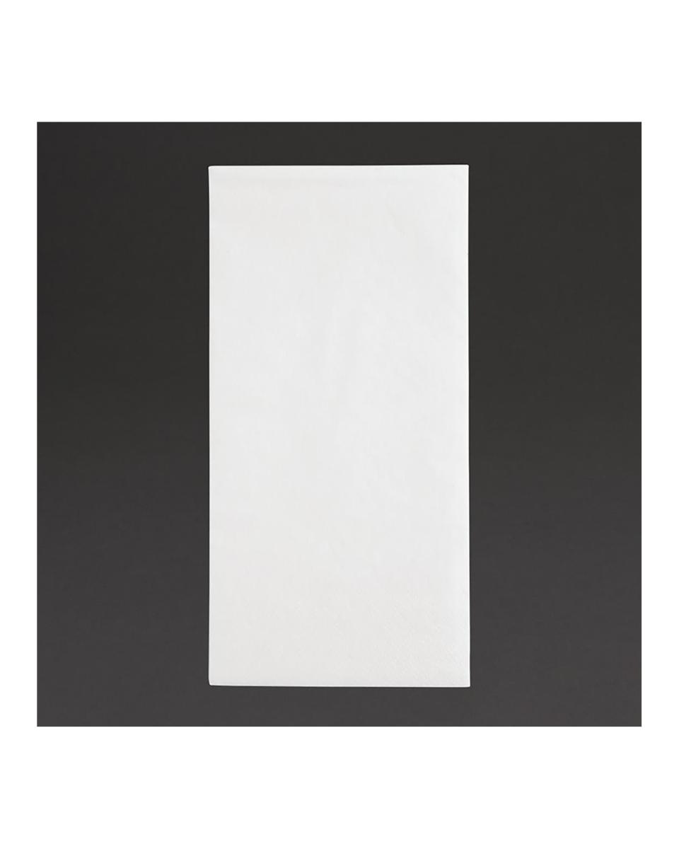 Serviettes de table - 2000 pièces - Blanc - 40 x 40 CM - Fiesta - FE243