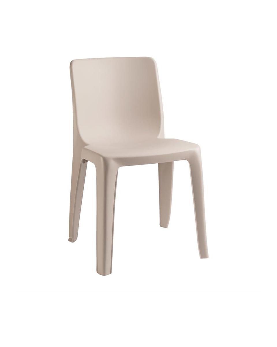 Chaise empilable - Beige - FN996