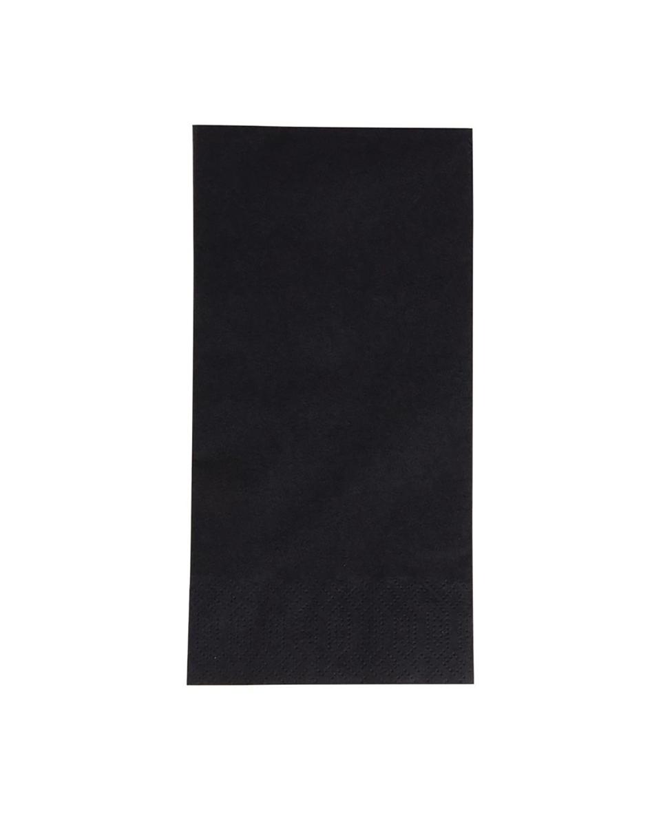 Serviettes de table - 1000 pièces - Noir - 40 x 40 CM - Papier - Duni - GJ119