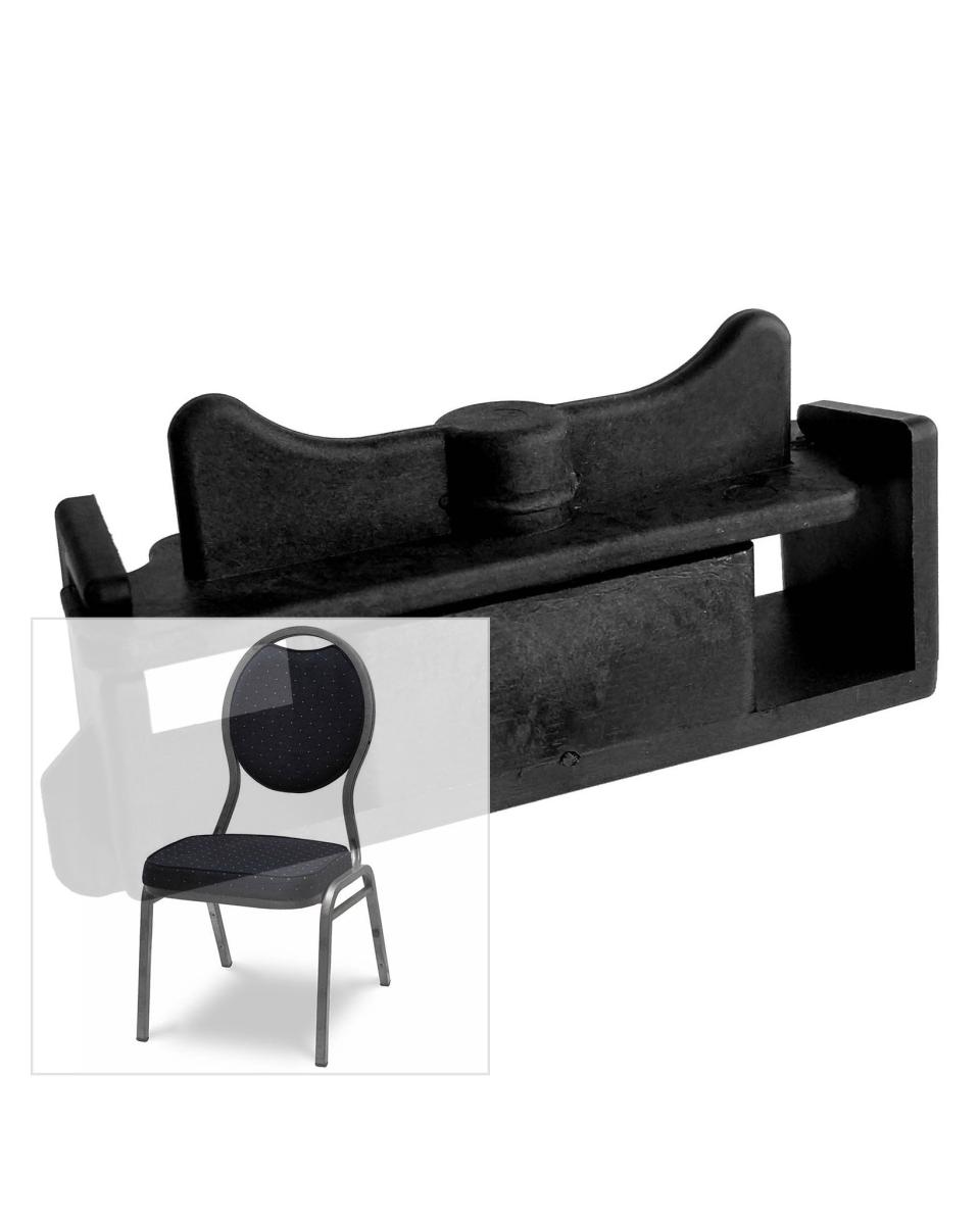 Chaise empilable Coupler - Noir - Promoline