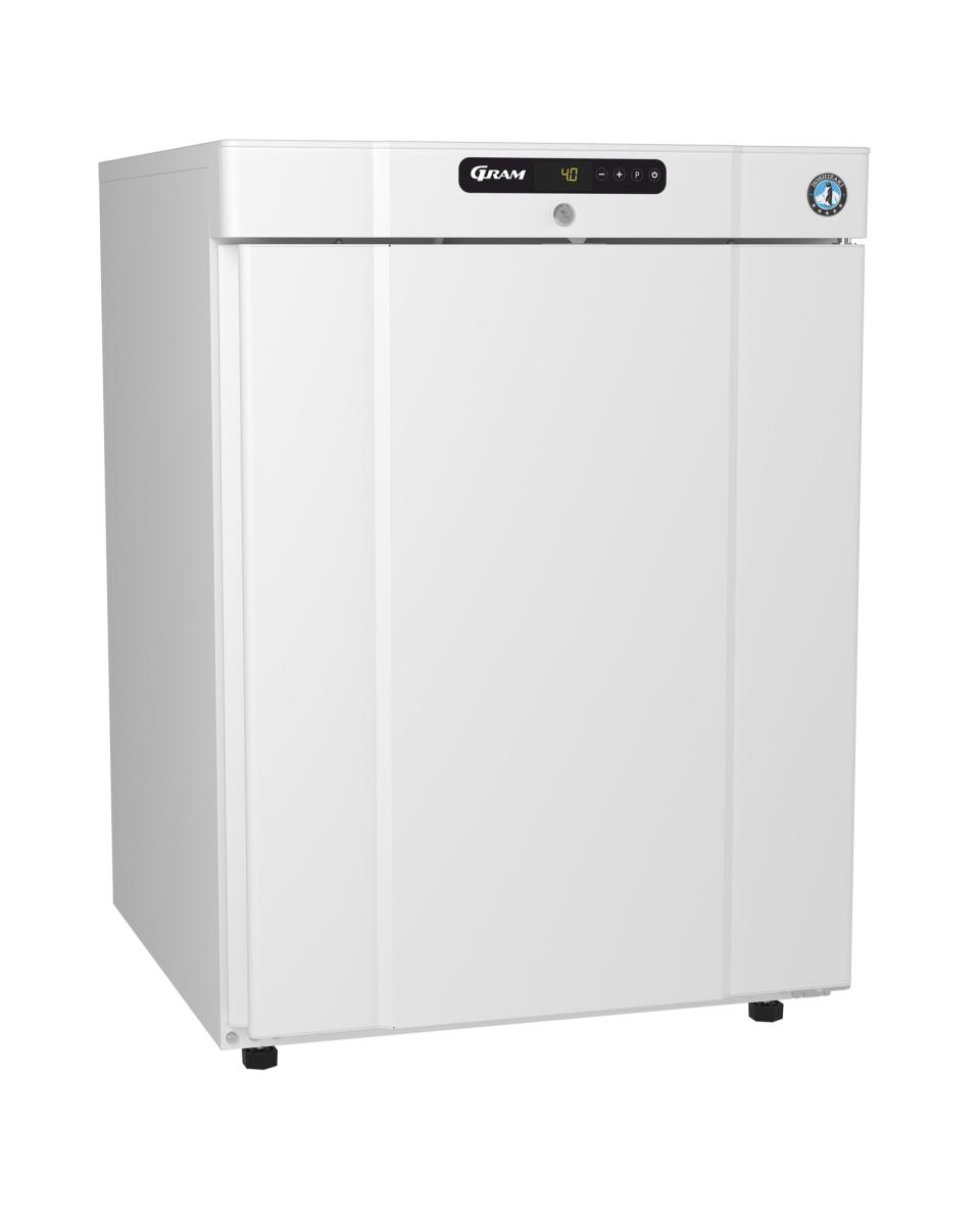 Réfrigérateur - 123 Litre - 1 porte - Blanc - Gram - Compact 220 - K 220 L-DR G E