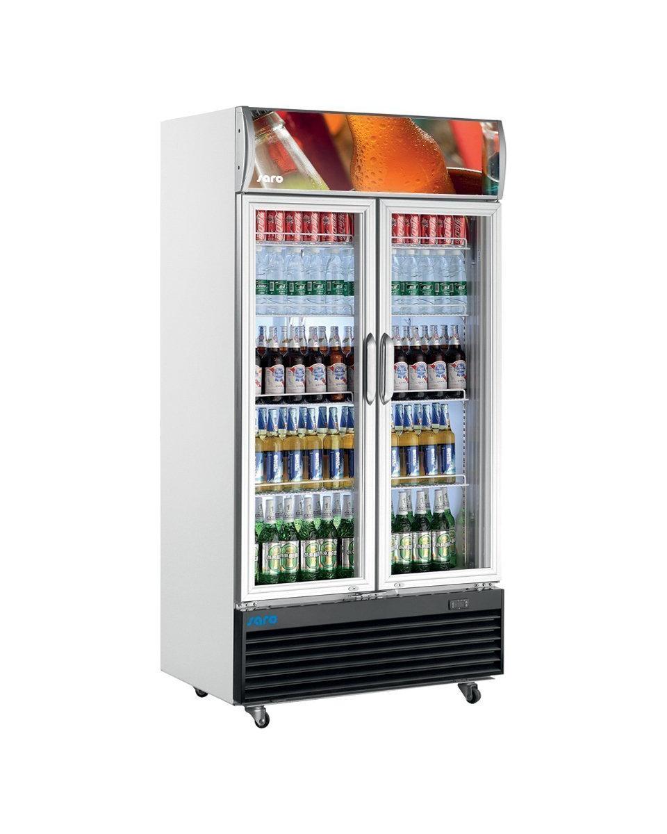 Réfrigérateur porte vitrée - 800 litres - 2 portes - Saro - 437-1015
