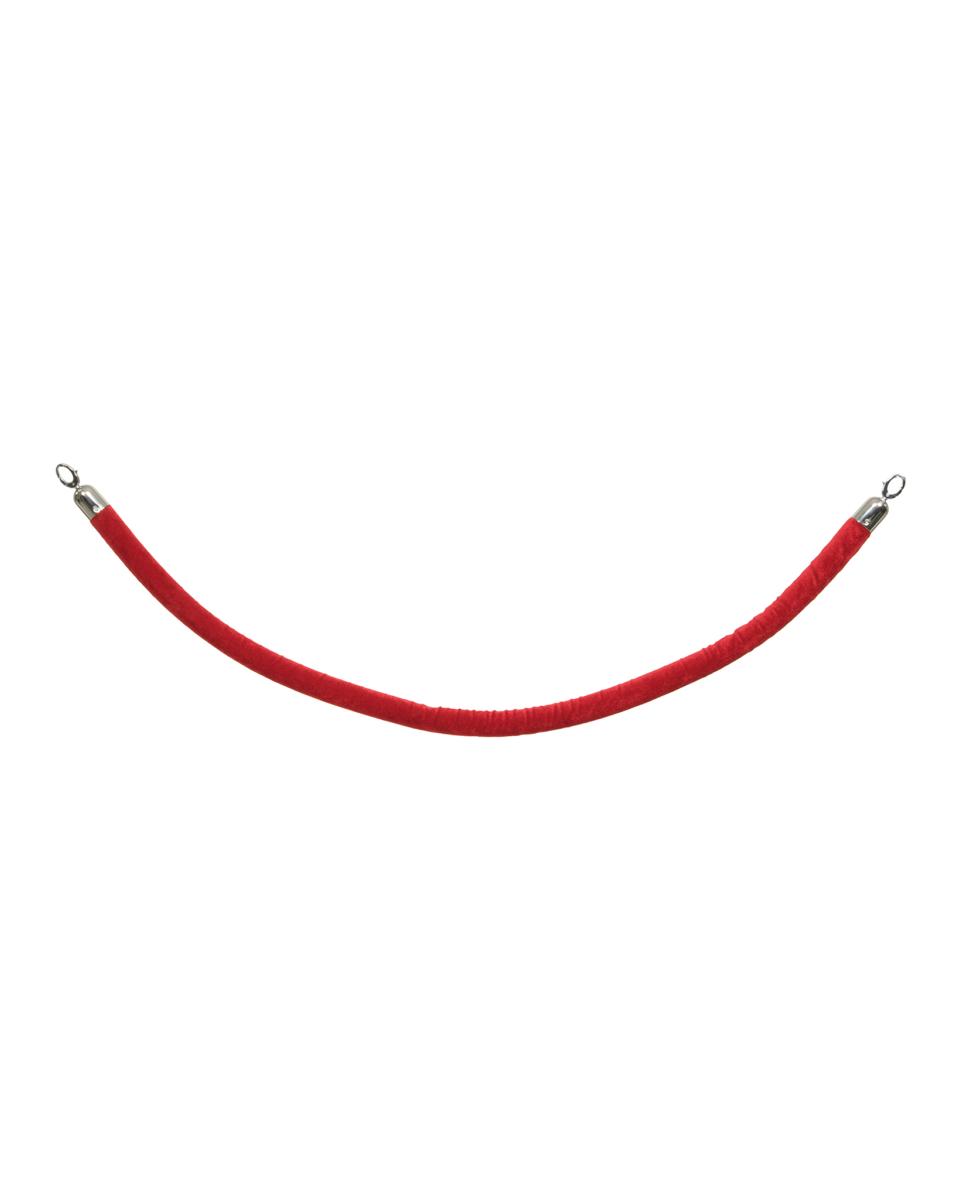 Cordon décoratif - 1,5 M - H 46 x 32 x 5 CM - Rouge - Securit - RS-CLRP-CHRD