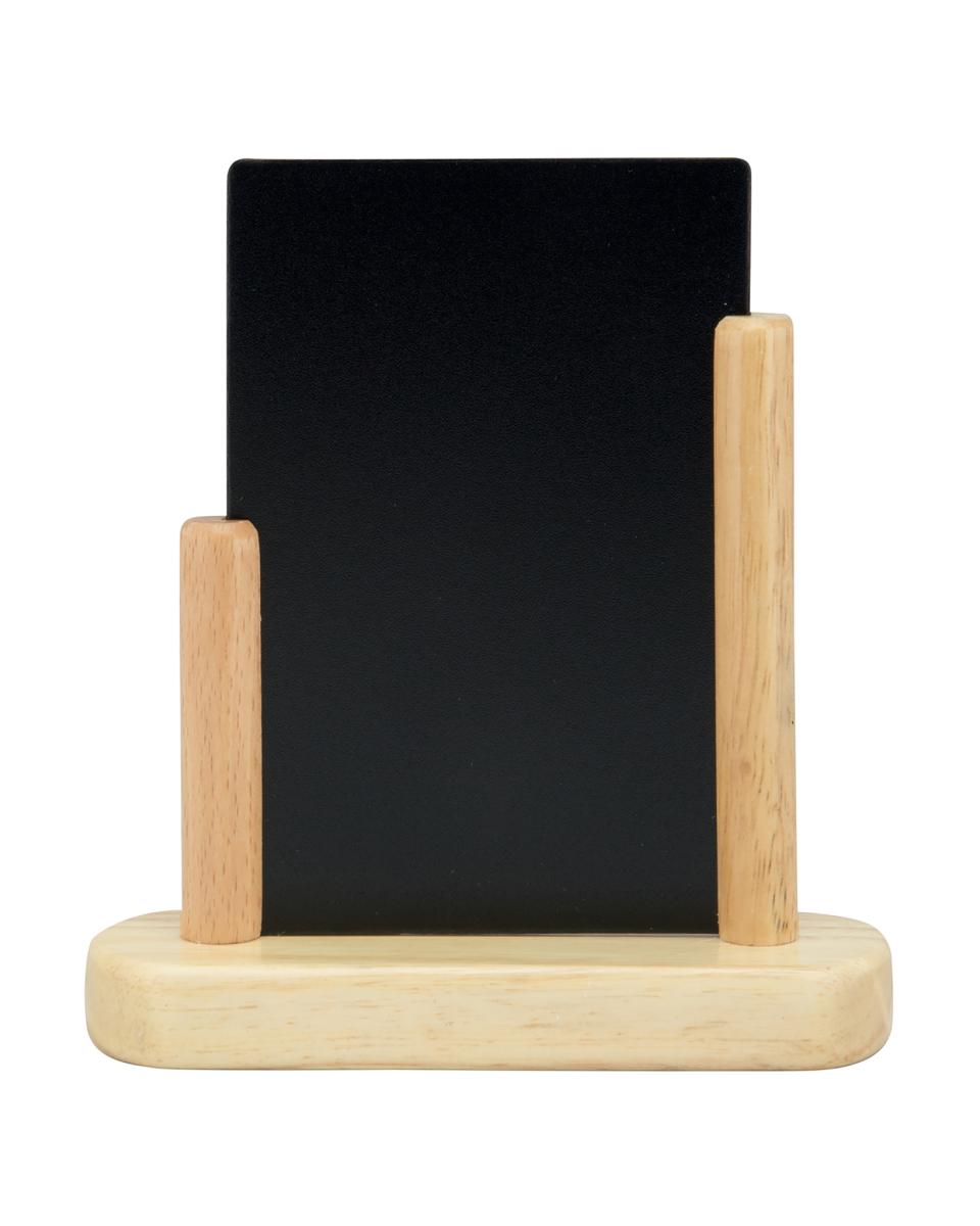 Tableau noir - Elégant petit - H 25 x 20,5 x 5,2 CM - Marron clair - Securit - ELE-B-SM