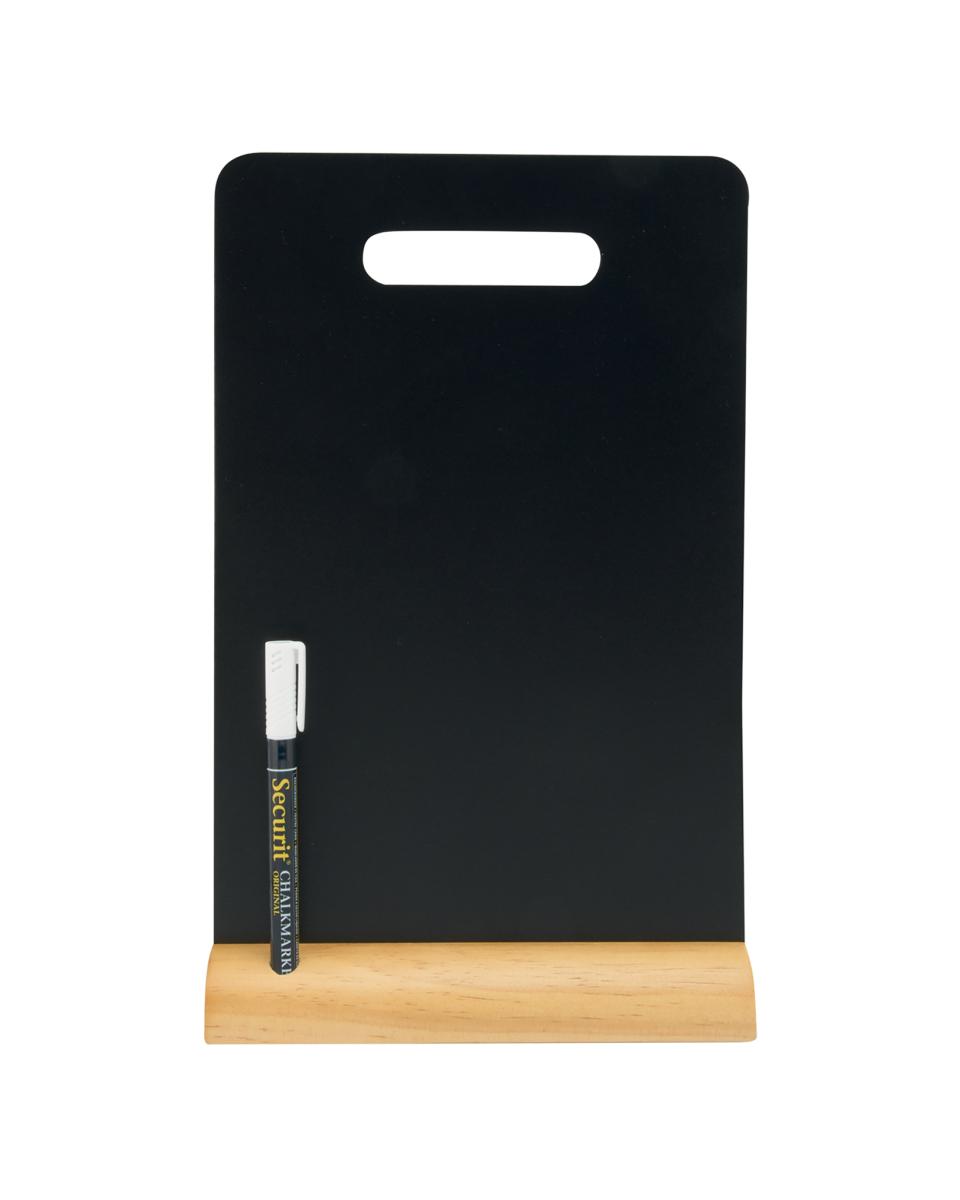 Tableau noir - Poignée - H 33,5 x 21 x 6 CM - Noir - Securit - FBT-CARRY