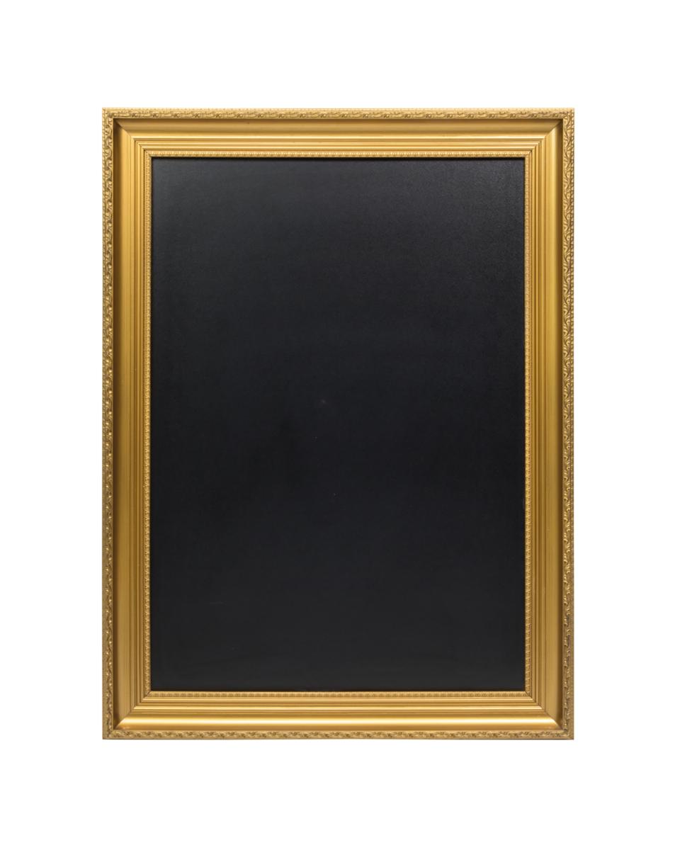 Tableau noir - Mur - H 105 x 68,5 x 92 CM - Or - Securit - WBC-G-105