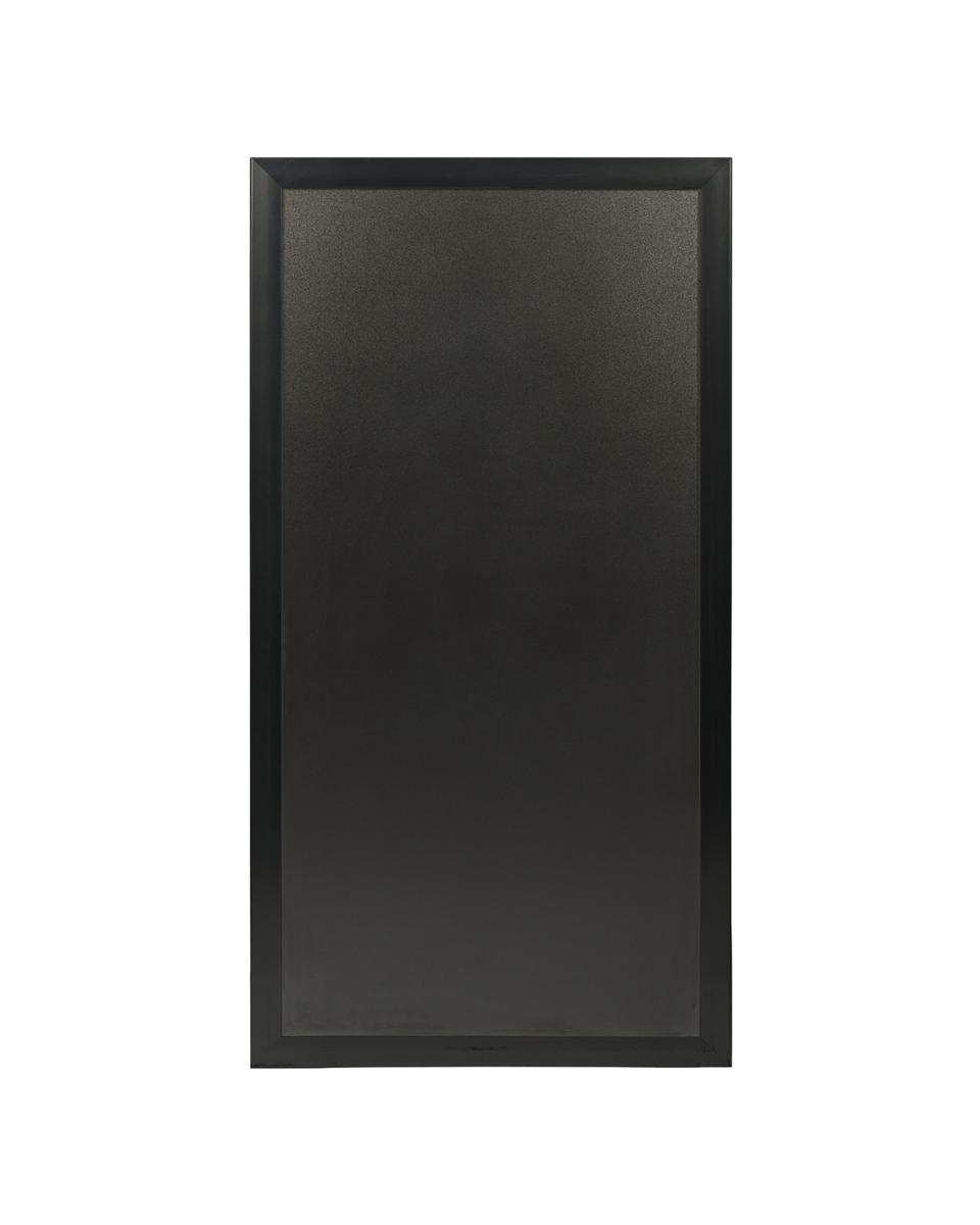 Tableau noir - Multiboard - H 119 x 66,5 x 2,7 CM - Noir - Securit - SBM-BL-115