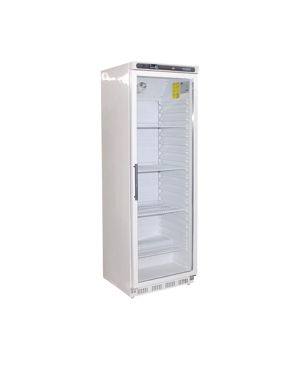 Réfrigérateur porte vitrée - 400 Litres - 1 porte - H 185 x 60 x 60 CM - 230 V - Polar - CD087