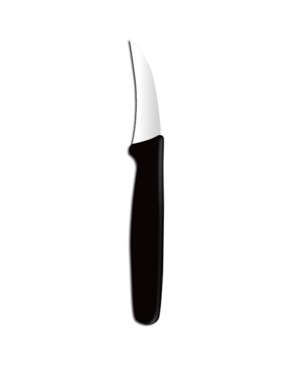 Couteau à éplucher - Inox polypropylène - H 2 X 1 X 16.5 CM - Hendi - 841129