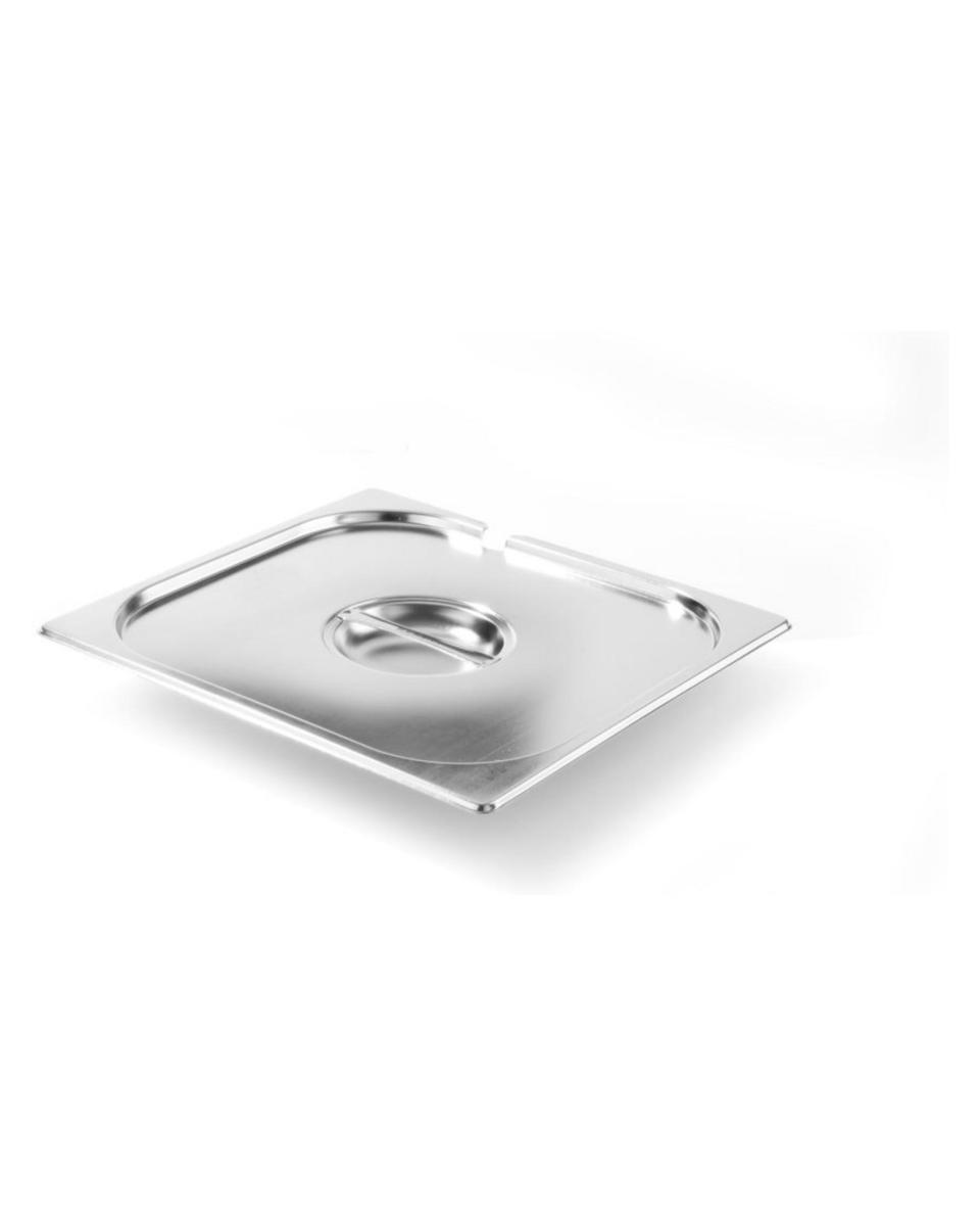 Couvercle Gastronorm - 2/3 GN - Inox - Cuillère - Kitchen Line - Hendi - 806920