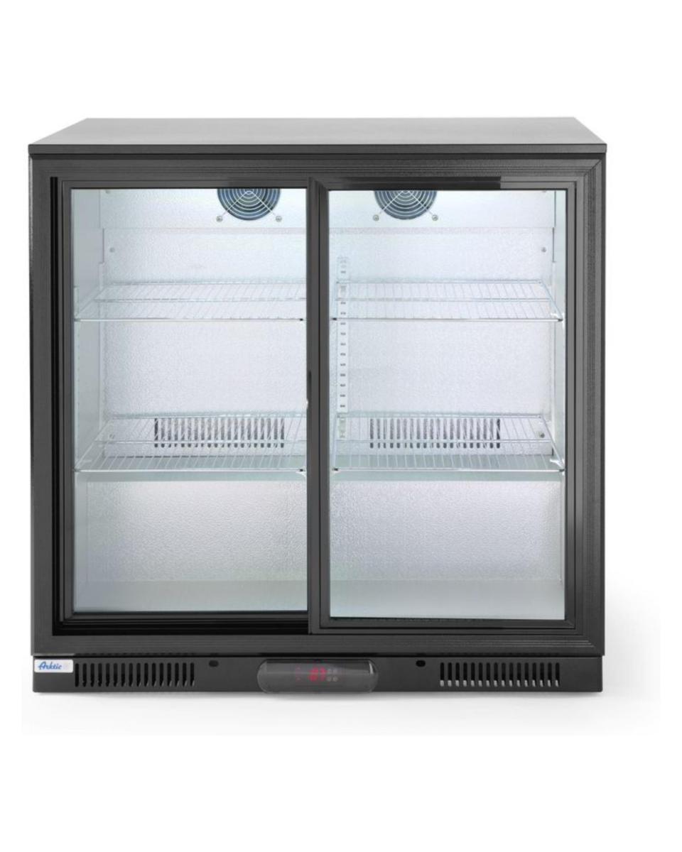 Réfrigérateur Backbar - Portes coulissantes - 228L - Hendi - 233917