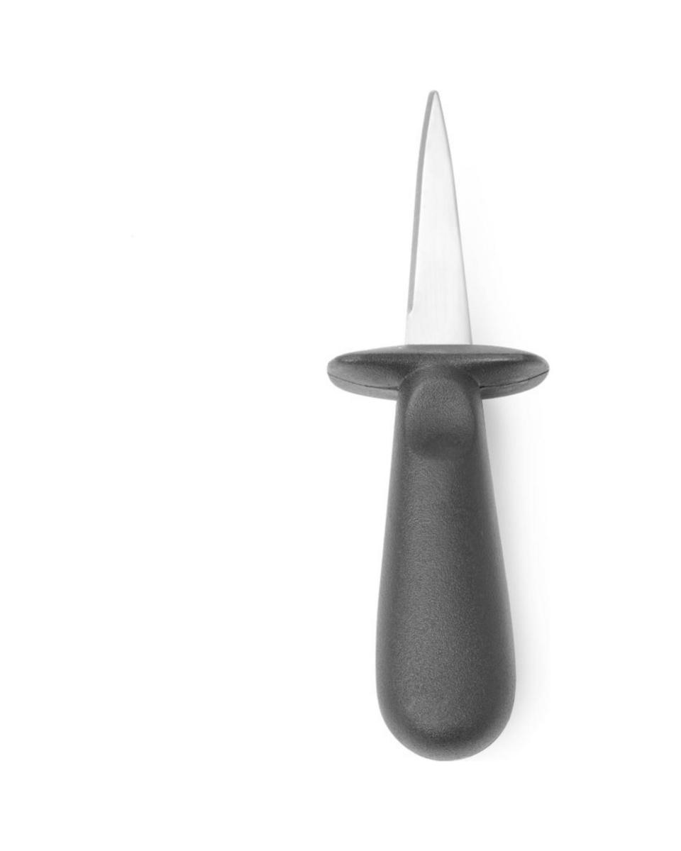 Couteau à huîtres - Droit - Inox - PE - 170 mm - Hendi - 781920