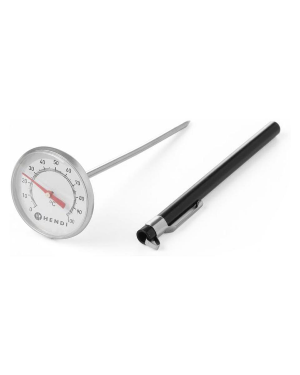 Thermomètre de poche - inox - Hendi - 271216