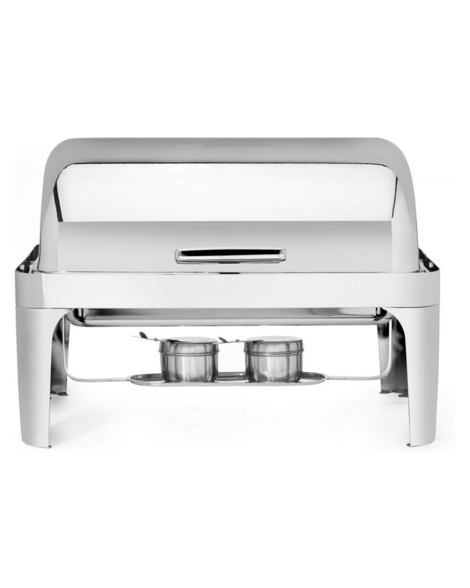 Chafing dish - Rolltop - Elegant - 9 litres - Inox - Hendi - 470305