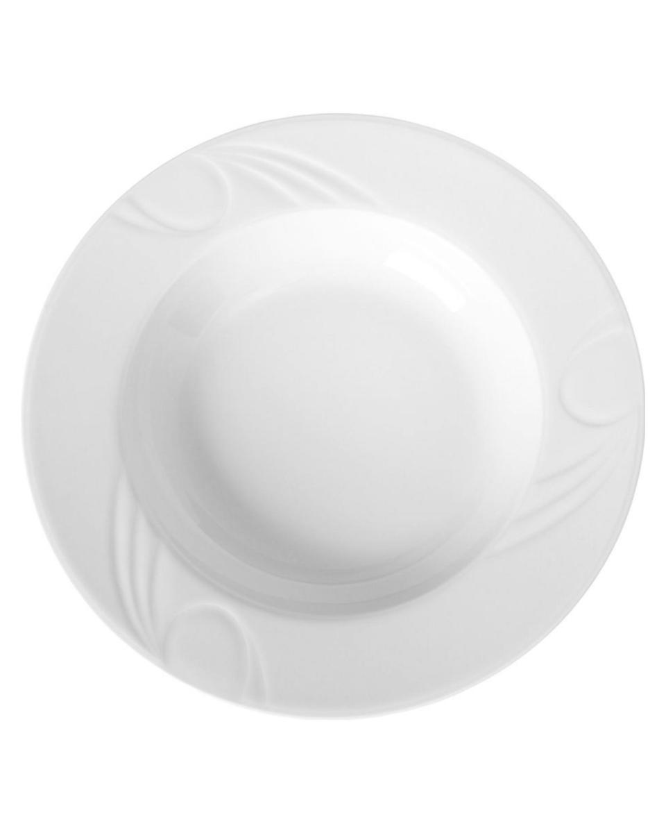 Assiette creuse - 6 pièces - Porcelaine - Ø30 CM - Hendi - 794500