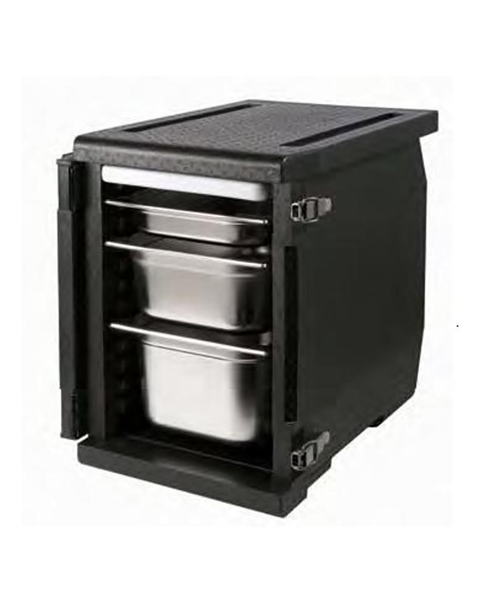 Thermobox - Frontloader - 12 x 1/1 GN - H 62,5 x 64,5 x 44,5 CM - 93 Litres - Promoline