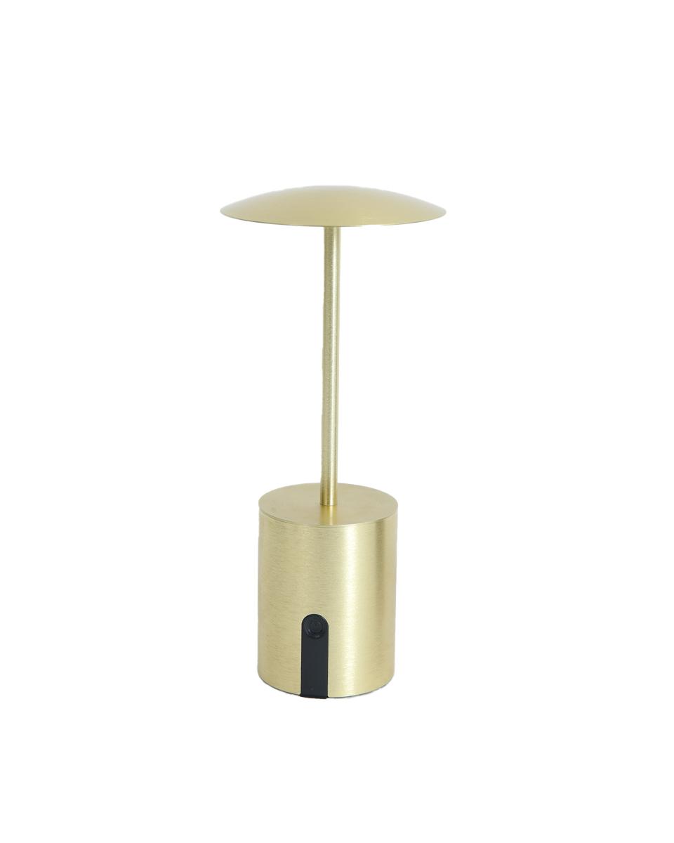 Lampe de Table de Terrasse - Paraguas - LED - Or - Promoline