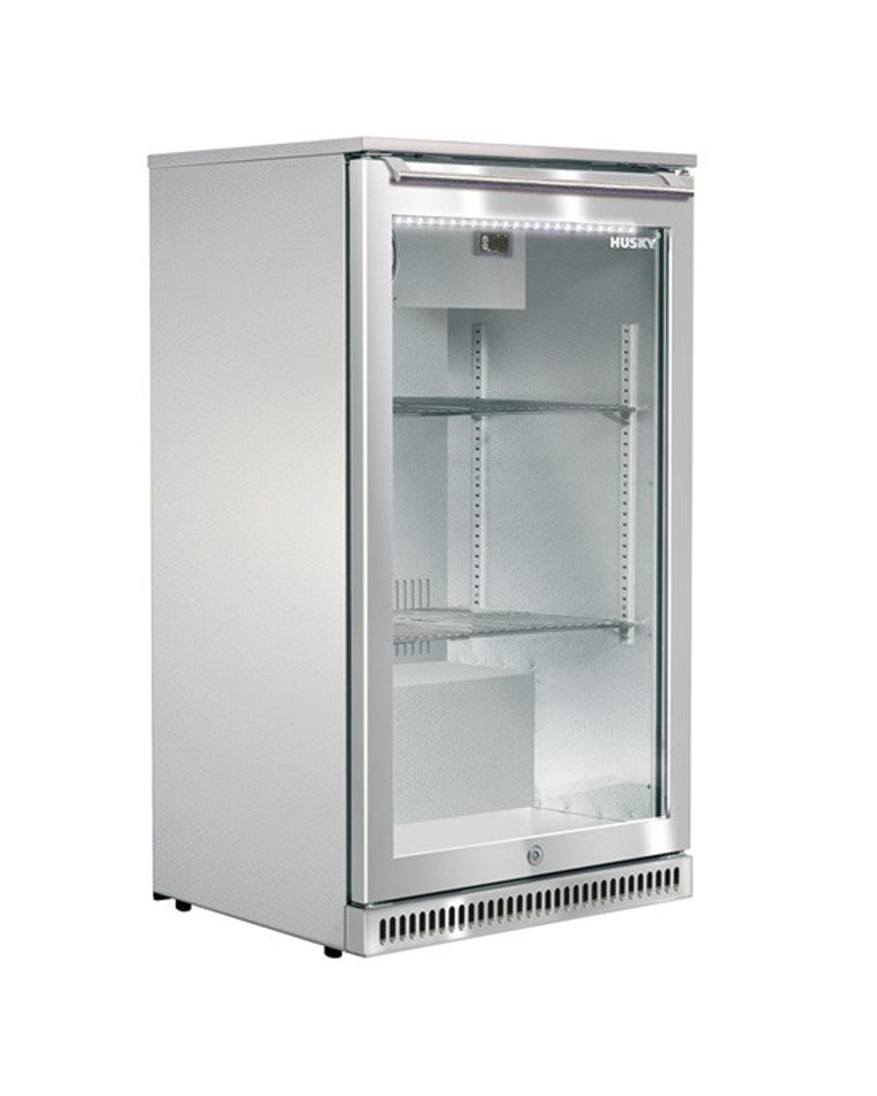 Réfrigérateur porte vitrée - 102 Litre - Extérieur - 1 porte vitrée - Acier Inoxydable - Husky Alfresco - C1AF-HS-STEEL