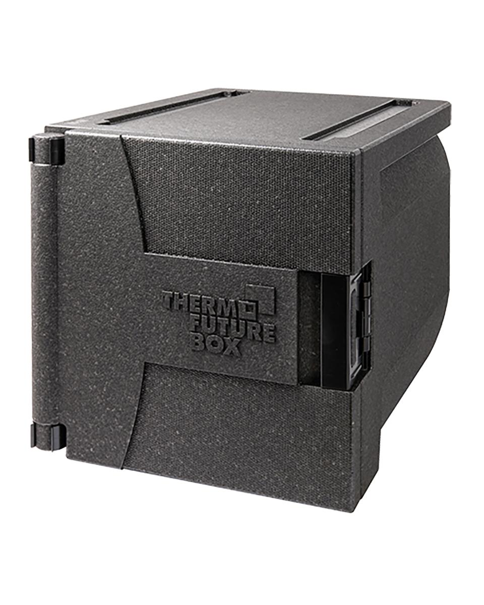 Thermobox - 1/1 GN - 69 Litre - H 49 x 66 x 45 CM - Polypropylène - Noir - Thermo Future Box - 235051